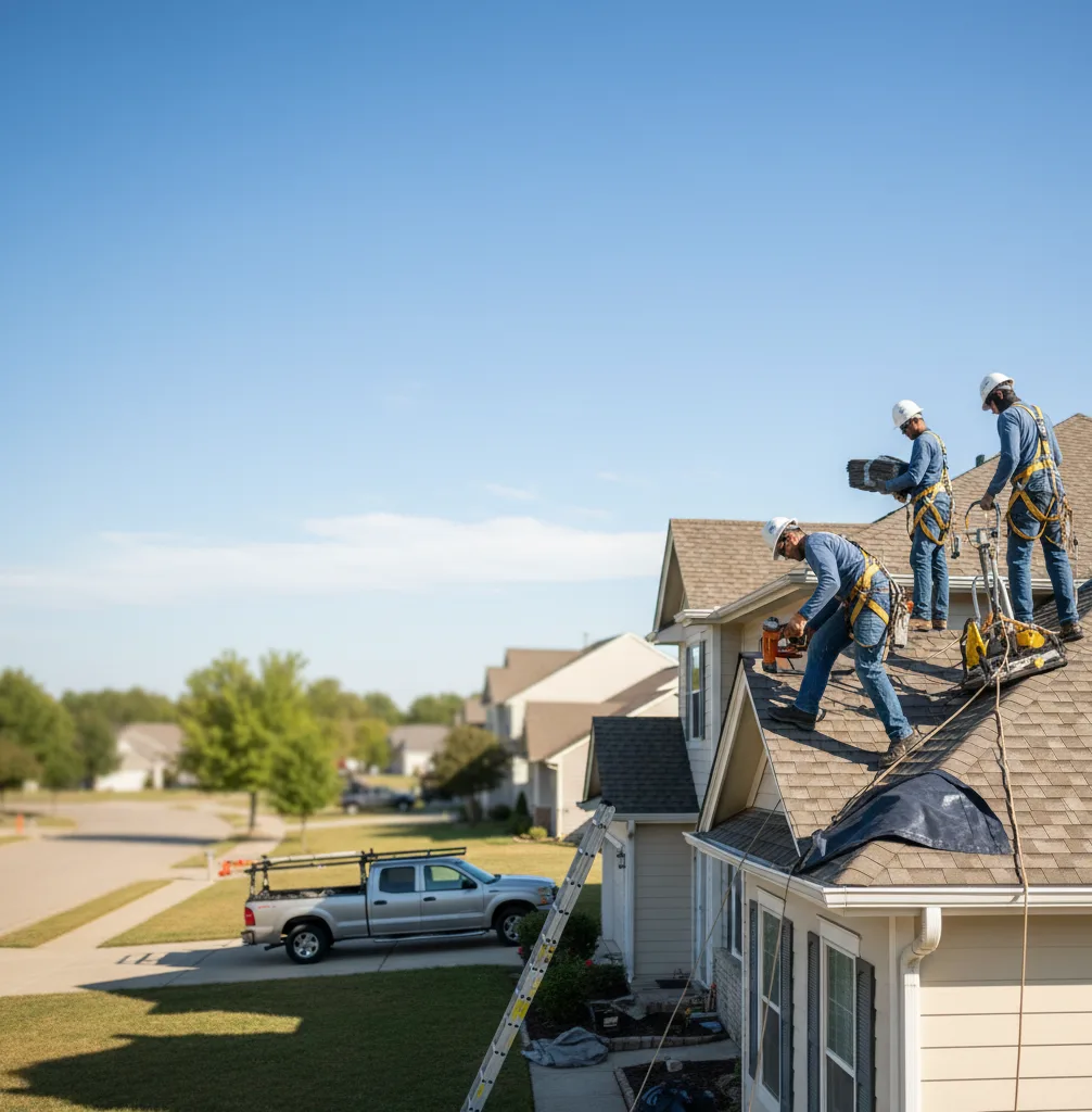 Roof Repair in Random Lake